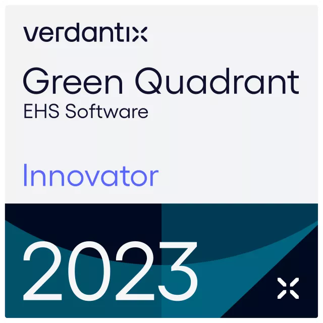 Green Quadrant EHS Software 2023 badge