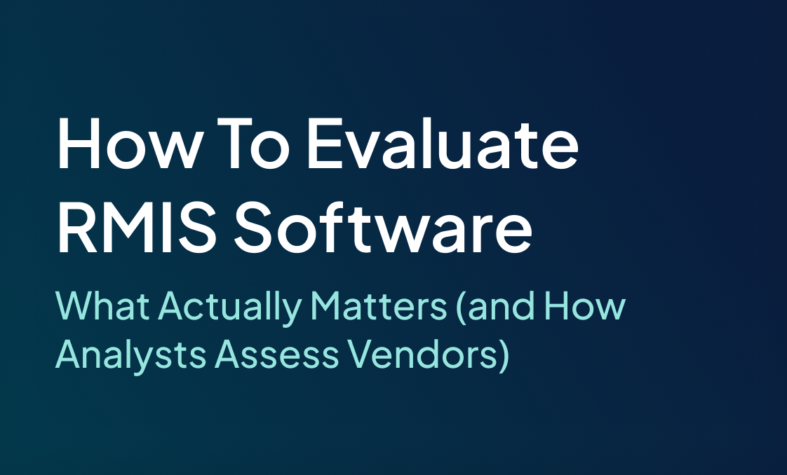 How to evaluate RMIS software