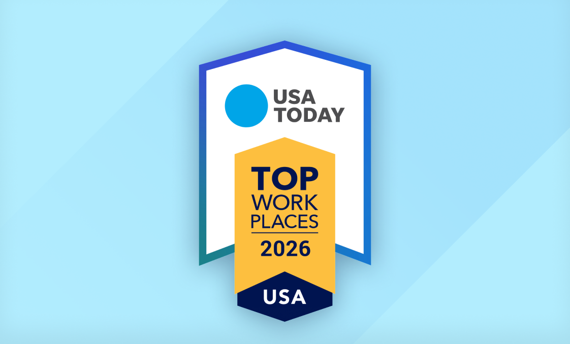 USA Today Top Work Places 2026 badge