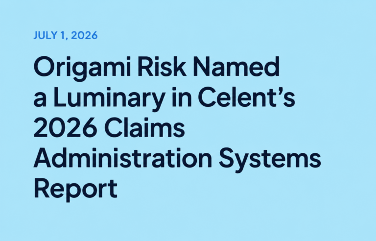 Origami Risk Introduces New AI-Powered Insurance Program Management ...